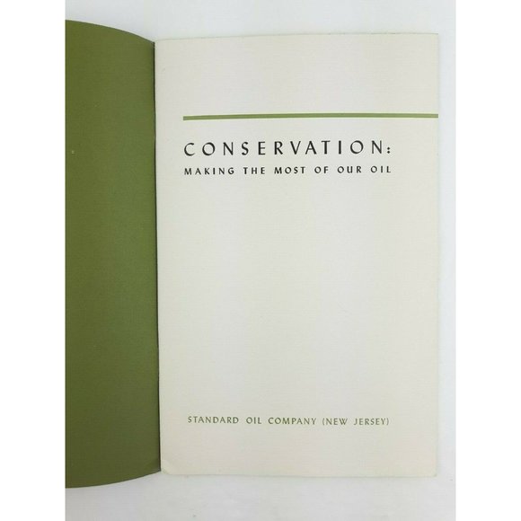 Vintage Standard Oil Conservation Pamphlet Booklet - Picture 8 of 12